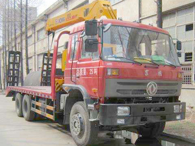 东风5250JSQ型随车起重运输车