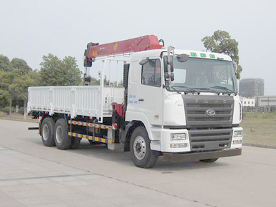 华菱之星牌HN5251JSQ1L4型随车起重运输车