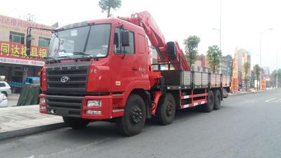 华菱折臂随车吊