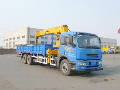 解放牌CA5250JSQA70E4型随车起重运输车